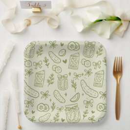 Dill Pickle Papieren Bord