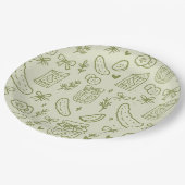 Dill Pickle Papieren Bord (Gekanteld)