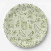 Dill Pickle Papieren Bord (Voorkant)