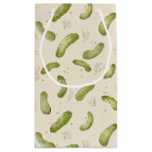 Dill Pickle Pattern Klein Cadeauzakje (Achterkant)