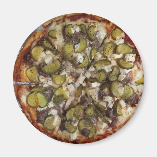 Dill Pickle Pizza Magneet (Voorkant)
