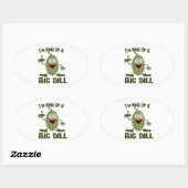 Dill Pickle Pun - Grappige Stickers (Vel)