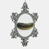 Dill Pickle Tin Sneeuwvlok Ornament (Links)