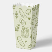 Dill Pickle Verjaardag Popcorn Dozen Bedankdoosjes (Achterkant)