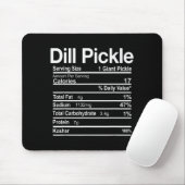 Dill Pickle Voedingsfeiten Grappige Thanksgiving C Muismat (Met muis)