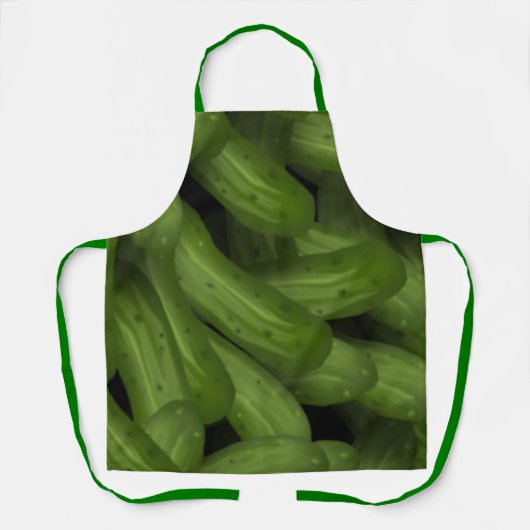 Dill Pickles Apron Schort (Voorkant)