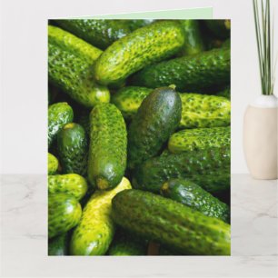 DILL PICKLES BIG DILL BIRTHDAY FUNNY CARD KAART
