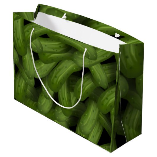 Dill Pickles Groot Cadeauzakje (Achterkant Gekanteld)