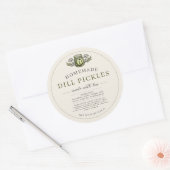Dill Pickles Inmaakpot Label (Envelop)