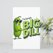 Dill Pickles Lovers Gift - Grappige Cartoon Design (Staand voorkant)