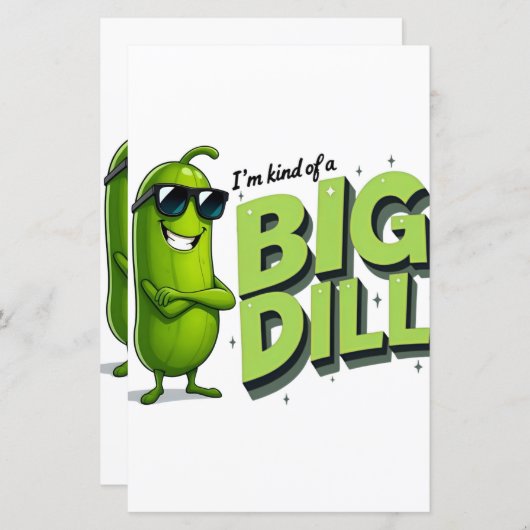 Dill Pickles Lovers Gift - Grappige Cartoon Design (Voorkant / Achterkant)