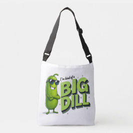 Dill Pickles Lovers Gift - Grappige Cartoon Design Crossbody Tas