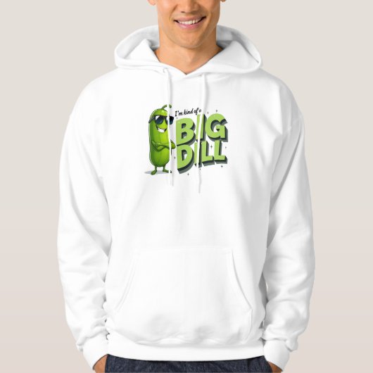 Dill Pickles Lovers Gift - Grappige Cartoon Design Hoodie (Voorkant)