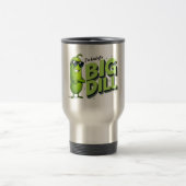 Dill Pickles Lovers Gift - Grappige Cartoon Design Reisbeker (Center)