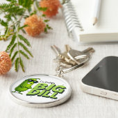 Dill Pickles Lovers Gift - Grappige Cartoon Design Sleutelhanger (Zijkant)