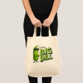 Dill Pickles Lovers Gift - Grappige Cartoon Design Tote Bag (Voorkant (product))