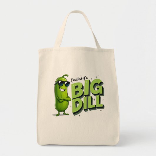 Dill Pickles Lovers Gift - Grappige Cartoon Design Tote Bag (Voorkant)