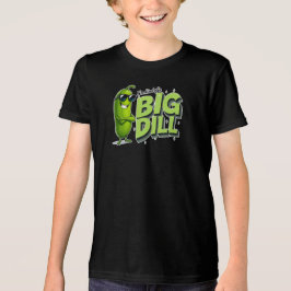 Dill Pickles Lovers Gift - Grappige Cartoon Design Tri-Blend Shirt