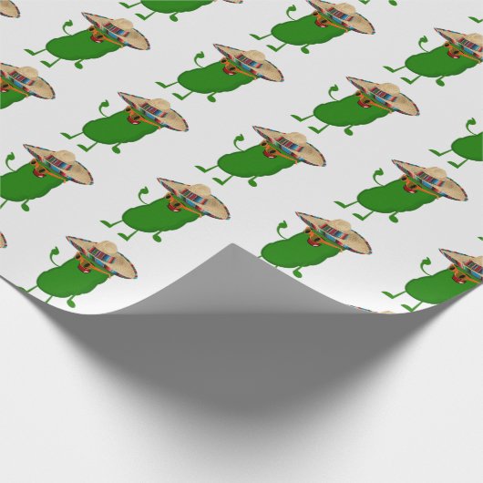 Dill Picklet met bril en Sombrero Cadeaupapier (Hoek)