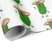 Dill Picklet met bril en Sombrero Cadeaupapier (Rol Hoek)