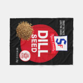 Dill Seed Halloween Sce Costume Group Matching  Fleece Deken (Voorkant (Horizontaal))