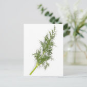 Dill Weed Briefkaart (Staand voorkant)