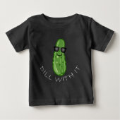 Dill with it Design - Baby Fine Jersey T-Shirt (Voorkant)