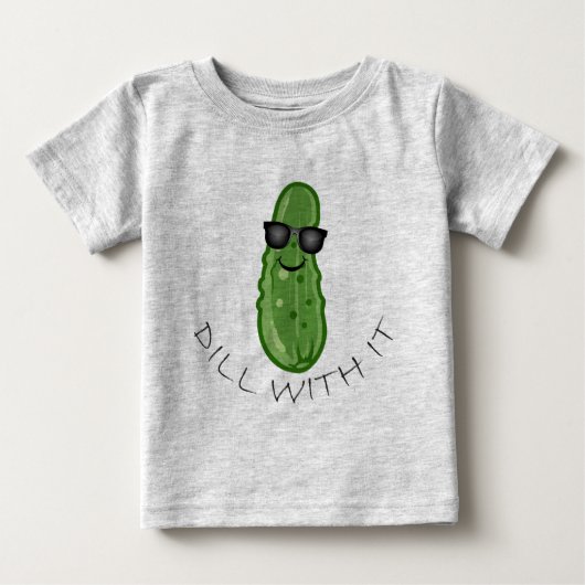 Dill with it Design - Baby Fine Jersey T-Shirt (Voorkant)