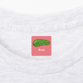 Dill with it Design - Small Square Clothing Label (Aangebracht)