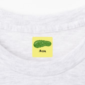 Dill with it Design - Small Square Clothing Label (Aangebracht)