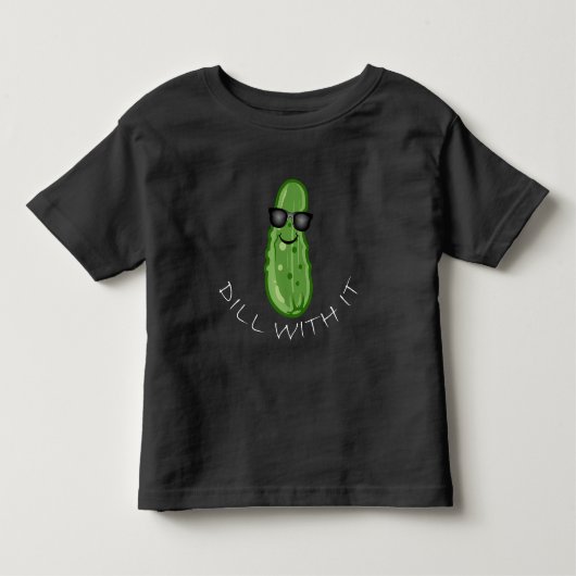 Dill with it Design - Toddler Fine Jersey T-Shirt (Voorkant)