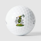 Dill With It Golfbal - Aangepaste Callaway Pickle Golfballen (Voorkant)