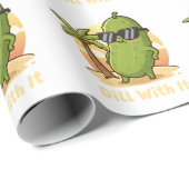 Dill With It Grappig Augurk Meme Design – Cool Pic Cadeaupapier (Rol Hoek)