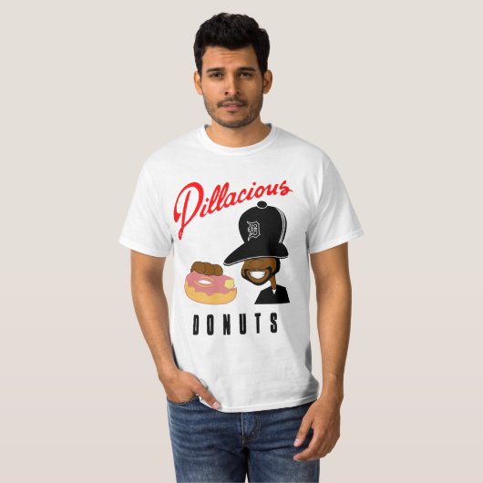 Dillacious Donuts T-shirt (Voorkant volledig)