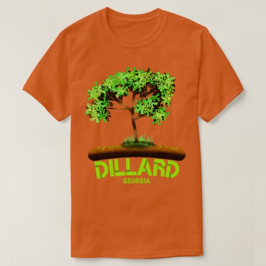 Dillard Georgia 5 T-shirt (Design voorkant)