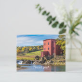 Dillard Mill Autumn Briefkaart (Staand voorkant)