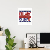 Dillary Crump 16 - - Poster (Thuiskantoor)