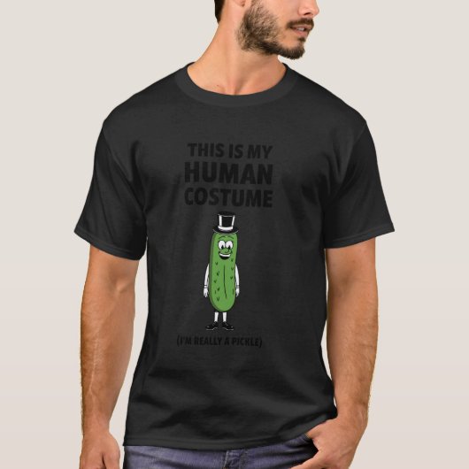 Dille Augurk Kostuum T-shirt (Voorkant)