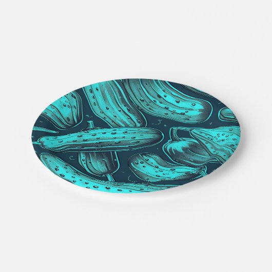 dille, papieren bordje (Gekanteld)