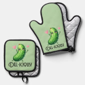 Dillelicieus Ovenwant & Pannenlap Set (Voorkant / Achterkant)