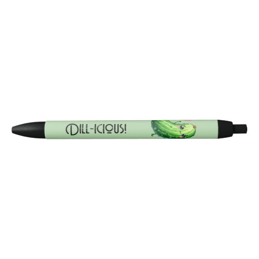 Dillelicieus Zwarte Inkt Pen (Voorkant)