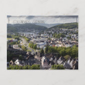 Dillenburg Evening Cityscape Duitsland Feestdagenkaart (Voorkant)