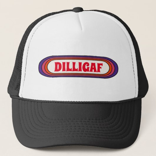 DILLIGAF Trucker Hat Trucker Pet (Voorkant)