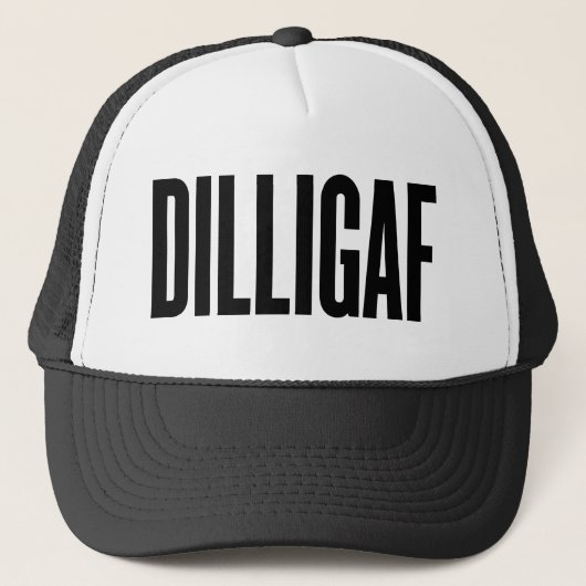 DILLIGAF TRUCKER PET (Voorkant)