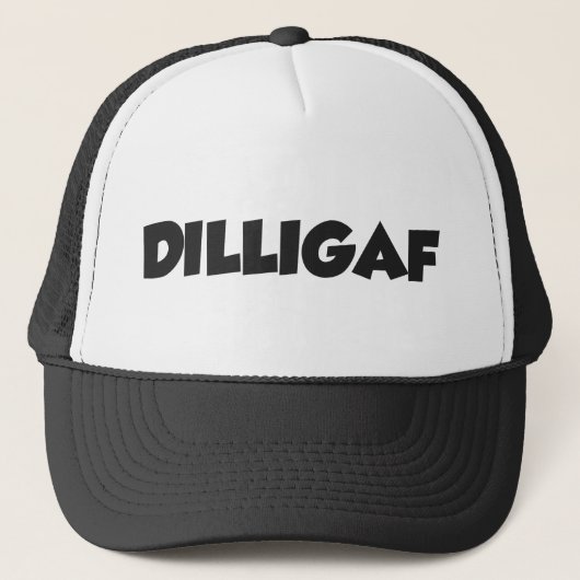 DILLIGAF TRUCKER PET (Voorkant)