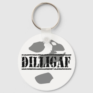 DILLIGAF? Ziet het eruit alsof ik een .... Sleutelhanger
