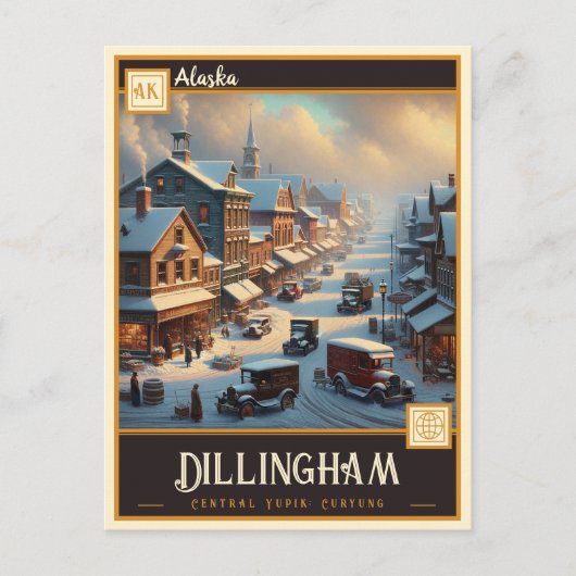 Dillingham, Alaska | BRIEFKAART (Voorkant)