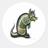 Dillo Ronde Sticker (Voorkant)
