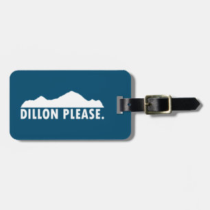 Dillon alsjeblieft bagagelabel