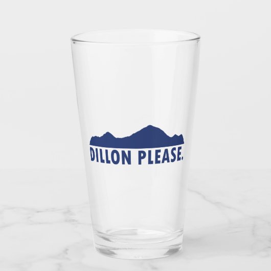 Dillon alsjeblieft glas (Voorkant)